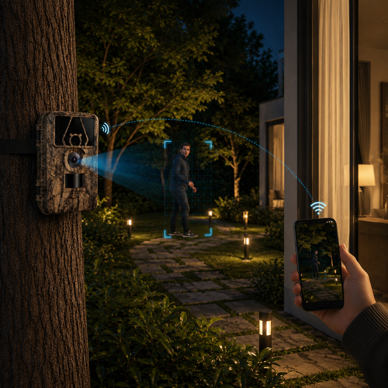 Caméra de Chasse WiFi 4K