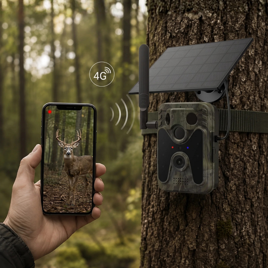 Caméra de Chasse 4G Solaire 4K