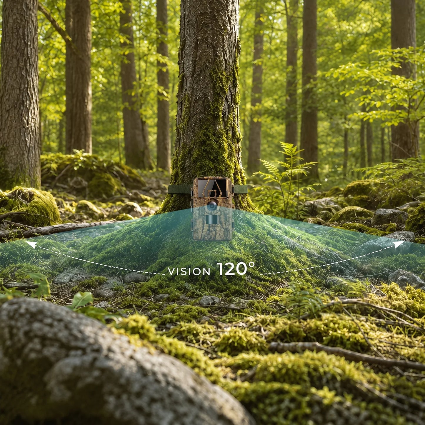 Caméra de Chasse WiFi 4K